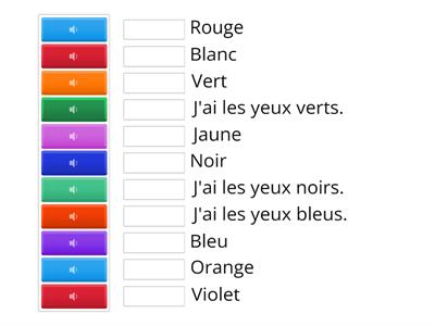 Les couleurs à l'oral - CE2 - CM1