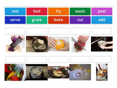 Cooking verbs