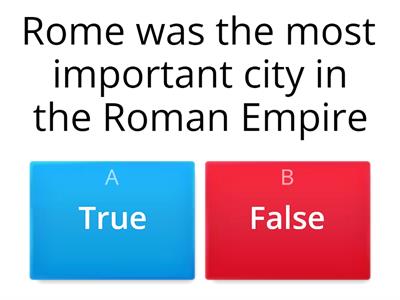 Ancient Rome Quiz FINAL