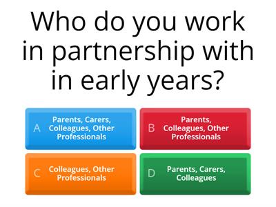 Partnership Working Quiz