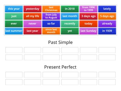  Present Perfect Past Simple