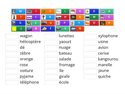 Alphabet français