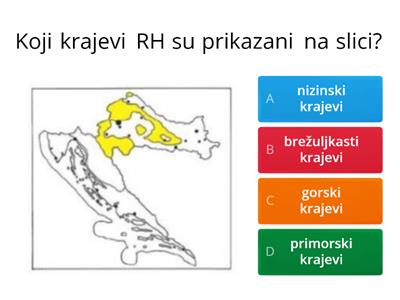 Nizinski i brežuljkasti krajevi Republike Hrvatske