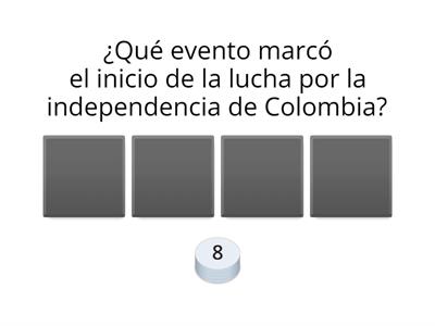 La revolucion en Colombia 