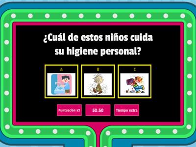 Juego de Inicio "Higiene personal - Actividad Física"