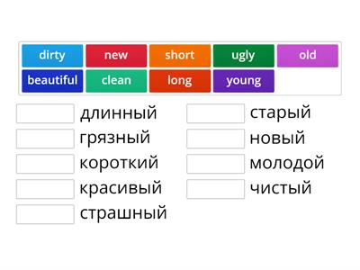 Adjectives ( Starters)