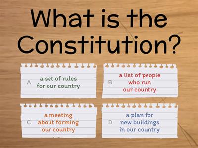 The US Constitution