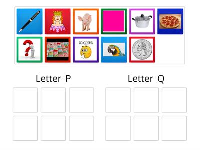 Match the picture with its beginning sound