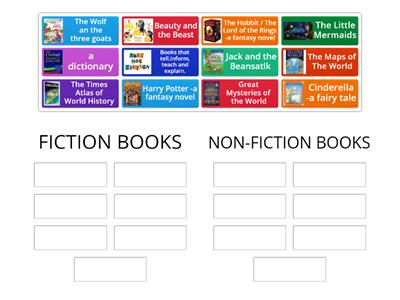  Fiction /  Non-fiction books (classification)