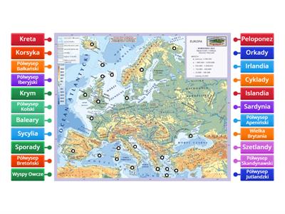 Mapa Europy cz.1