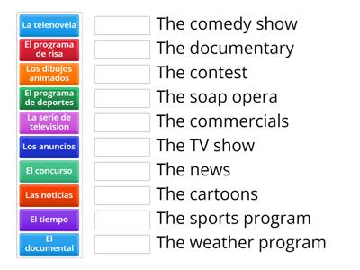 PROGRAMAS DE TELEVISION