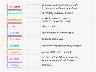 Feelings (NTE Upper 2.1 + Voc. in Use)