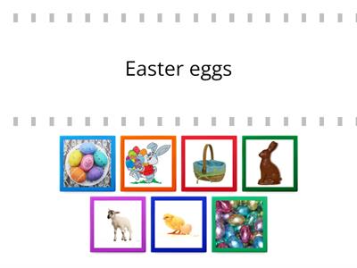 Easter - vocabulary (year 1)