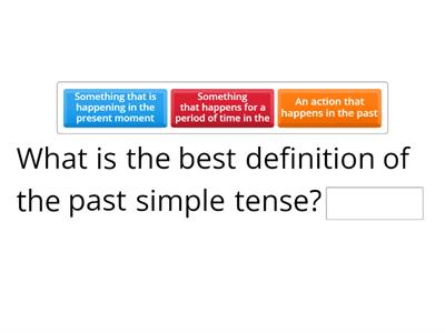 PAST SIMPLE TENSE