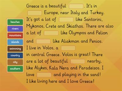 Read about Greece! - 4th grade Unit 3