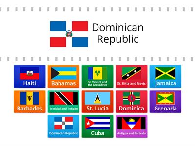 Caribbean Flag matching