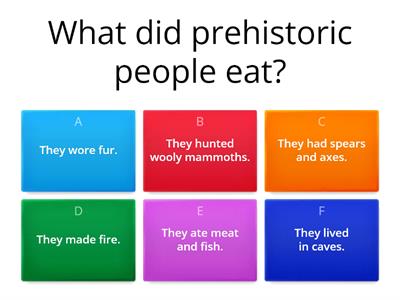Prehistoric people