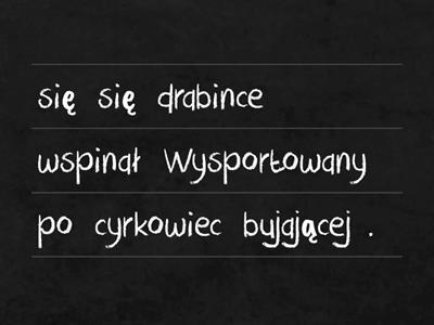 Przeczytaj zdania po cichu i powtórz je z pamięci. Za każdym razem gdy Ci się to uda pokoloruj wybrane pole na kole. 