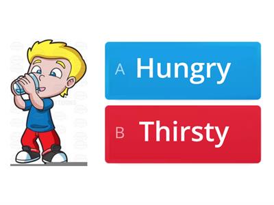Hungry or Thirsty Quiz 2