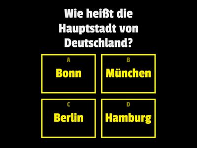 Deutschland - Quiz