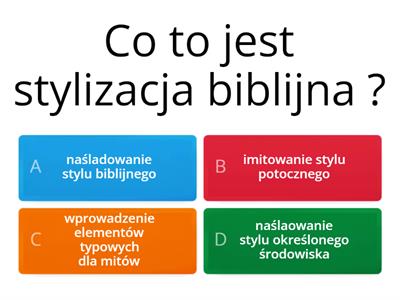 język polski I Liceum