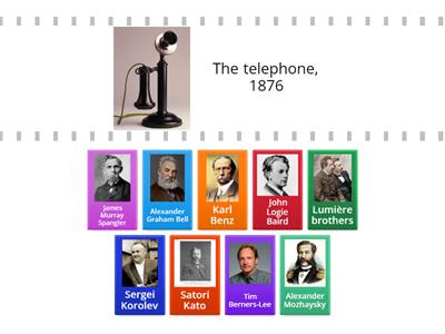 The famous inventors of the world 