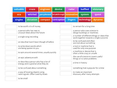 HMH G3 Unit 8 vocab