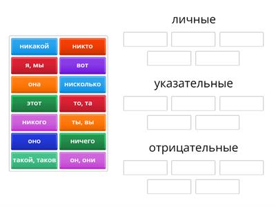 местоимение