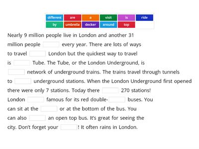 7 Transport in London