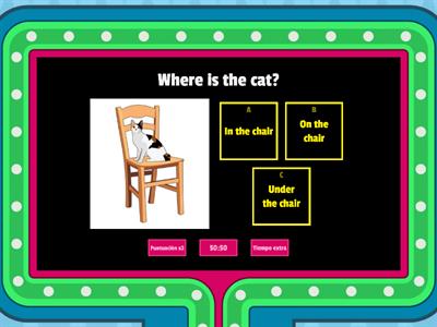 PREPOSITIONS (In, on, under, behind, in front of, next to, between)