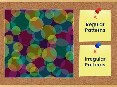 Regular and Irregular Patterns