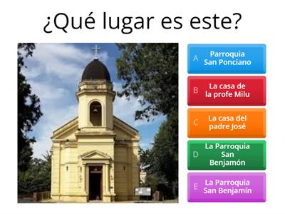 Comprensión lectora Cuarto San Benjamín