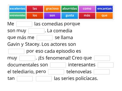 TV programmes Spanish