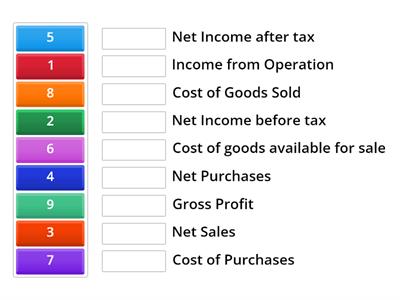 Income Statement 