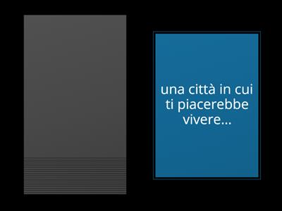 Situazioni Comunicative - Pratica Condizionale