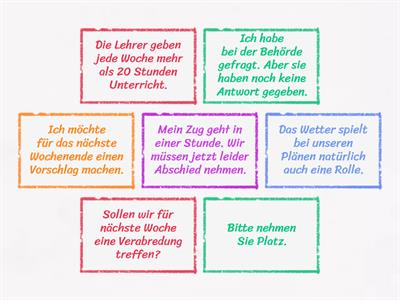 StuKo C1 Funktionsverbgefüge. Formuliere die Sätze um.