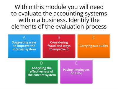 INAC Introduction to Internal Controls/accounting function how it works