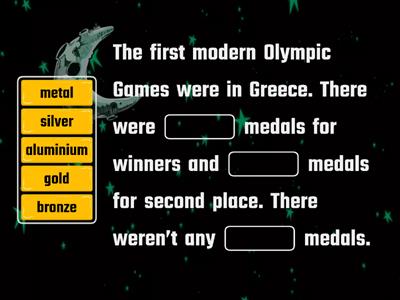 Y5 UNIT 6 : SPORTS - The Olympics now and then