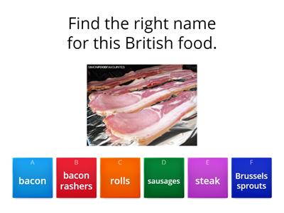 British traditional food