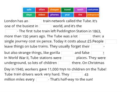 7 Fast Facts: The London Tube