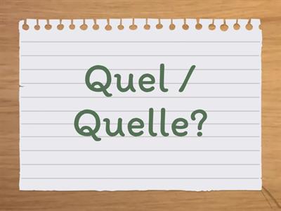 French Question Words (flashcards)