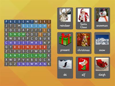 Wordsearch Christmas