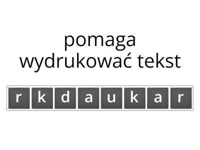 internet / komputer - pojęcia