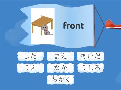 いち Location words