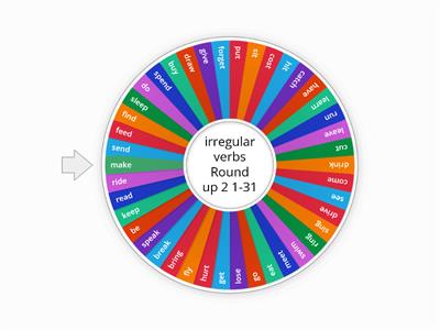 irregular verbs Round up 2 1-42