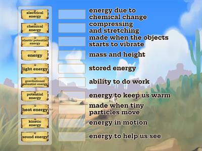 Energy Vocabulary 