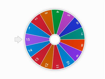 RULETA DE NÚMEROS: A JUGAR