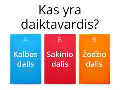 Daiktavardis