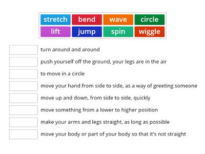 Healthy and Fit - Movements - Primary Plus 3