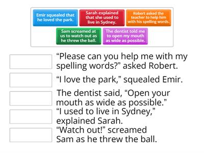 Direct and Indirect Speech